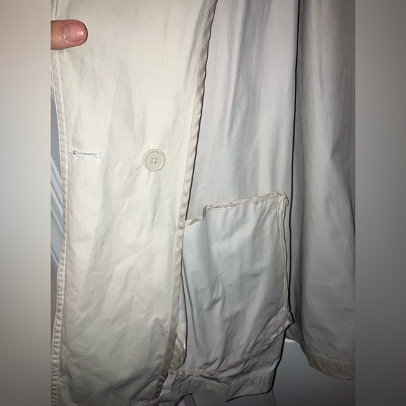 Calvin Klein beige waist end trench coat - Picture 7 of 8